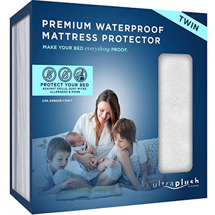UltraBlock Ultra Plush Premium Waterproof Mattress Protector 