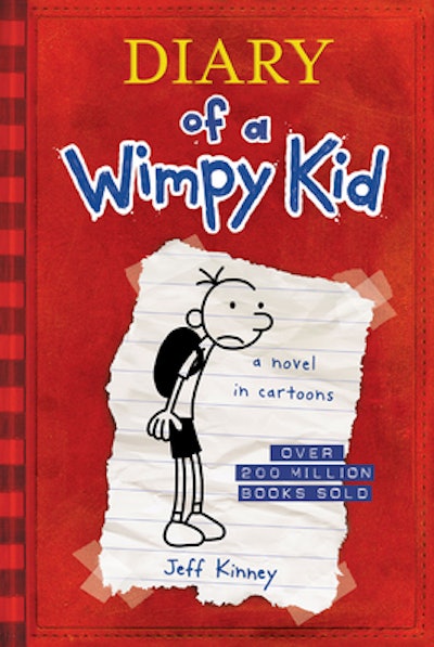 cover of  Diary of a Wimpy Kid