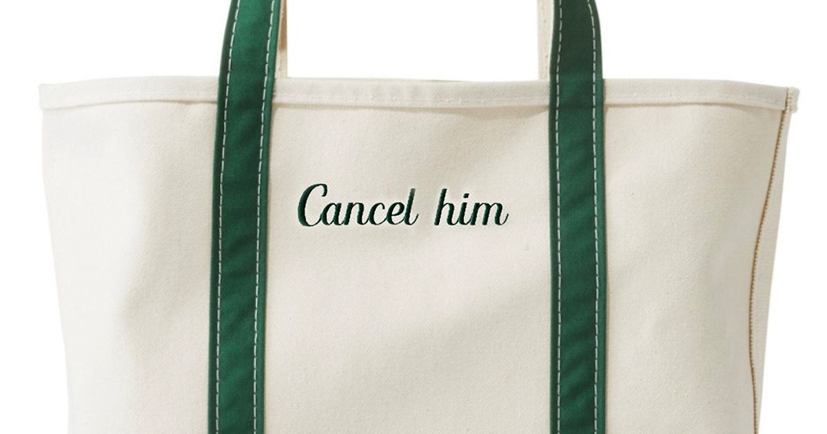 ironic tote bag