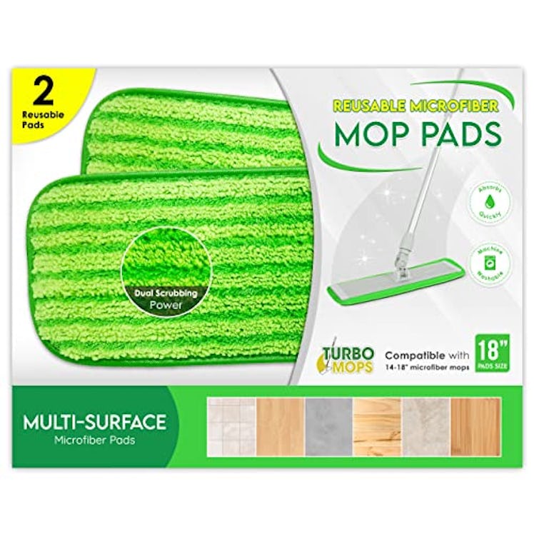 Turbo Microfiber Mop Pads (2-Pack)