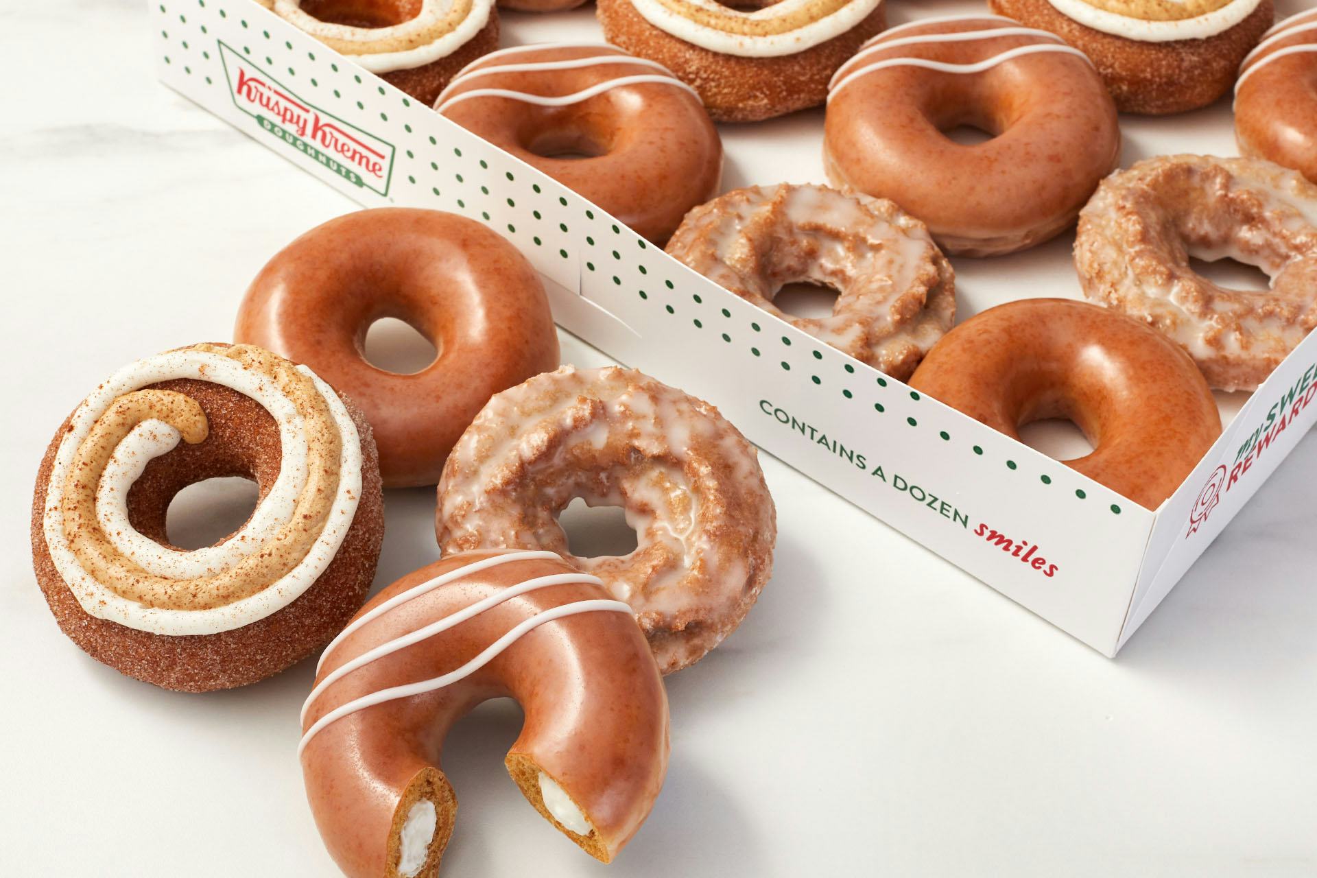 Krispy Kreme's pumpkin doughnuts and iced coffee for 2022 include two newbies.