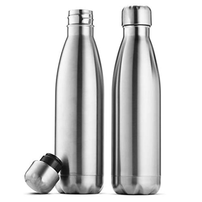 FineDine Triple-Insulated Stainless Steel Water Bottles (Set of 2)