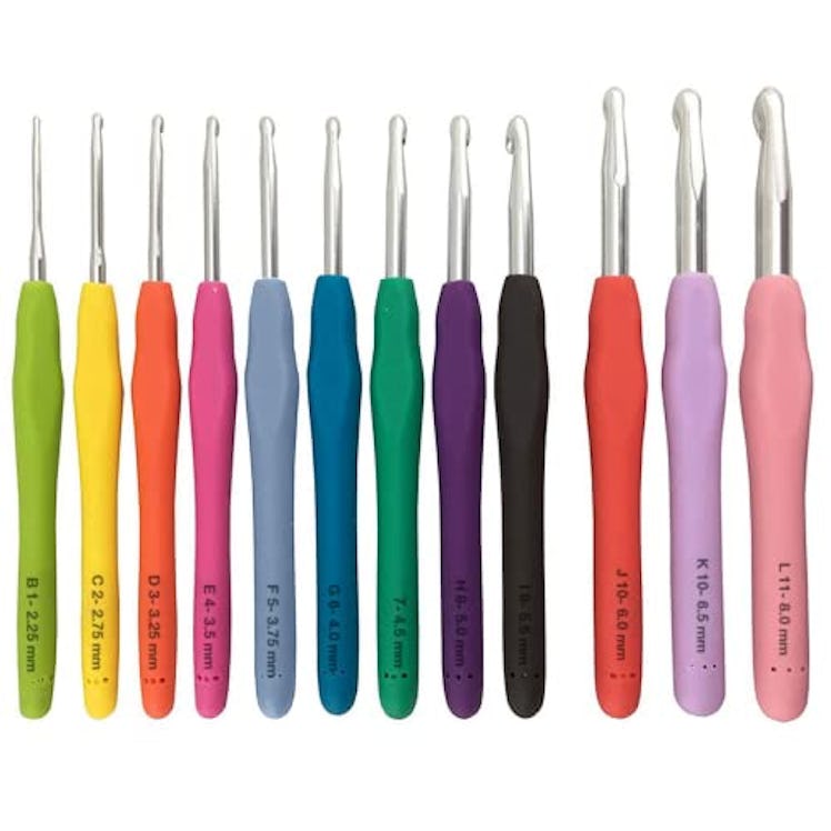 BeCraftee Crochet Hooks Kit (12 Pieces)