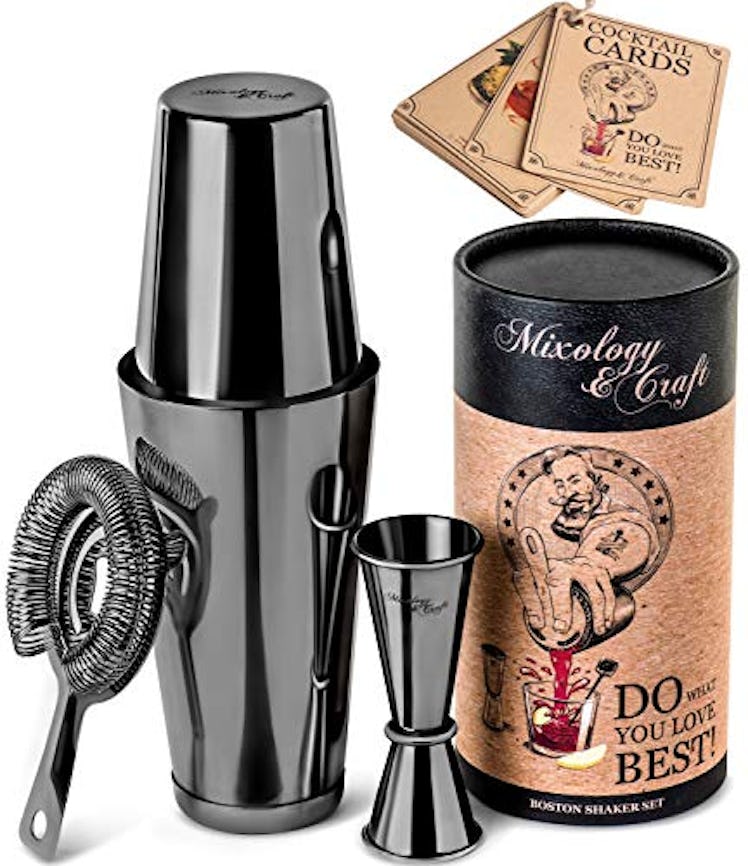 Mixology & Craft Boston Cocktail Shaker Set