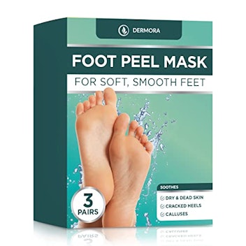 Dermora Foot Peel Mask (3-Pack)