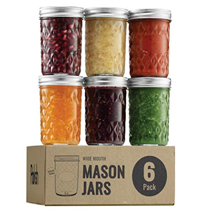 Paksh Novelty Mason Jars (6-Pack)