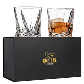 Van Daemon Twist Whiskey Glasses (Set of 2)
