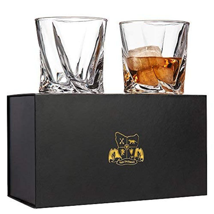 Van Daemon Twist Whiskey Glasses (2-Pack)