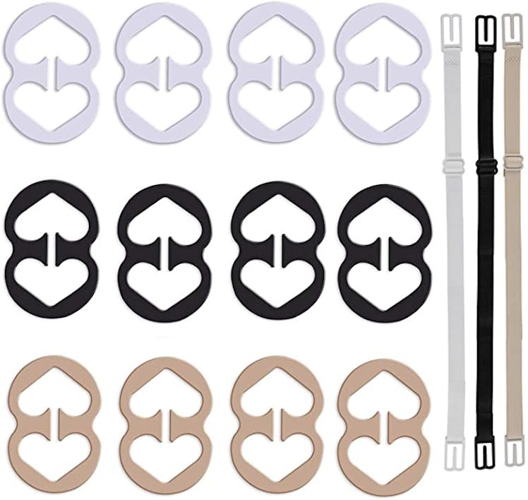 W-Plus Bra Strap Clips Set