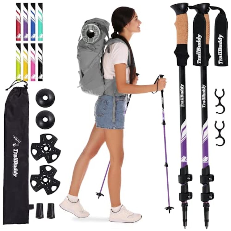 TrailBuddy Trekking Poles (Set of 2)