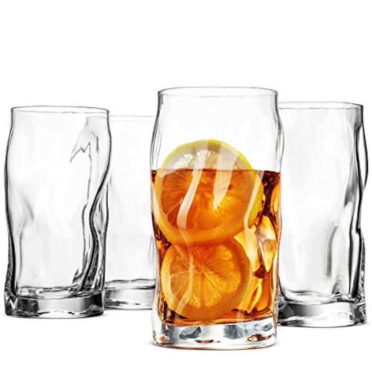 Bormioli Rocco SORGENTE Tall Drinking Glasses (Set Of 4)