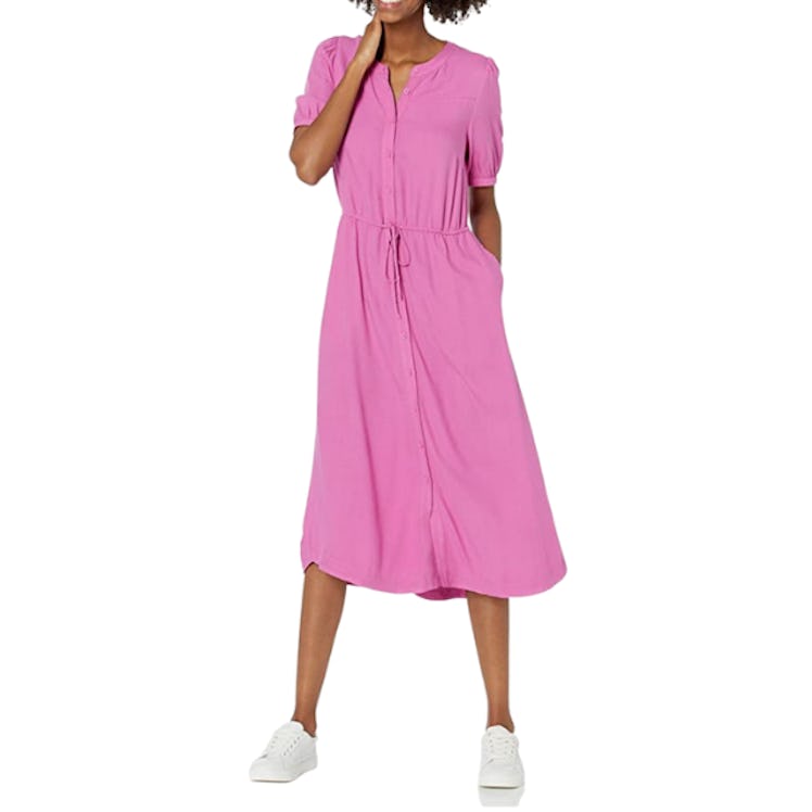 Amazon Essentials Half-Sleeve Midi Dress