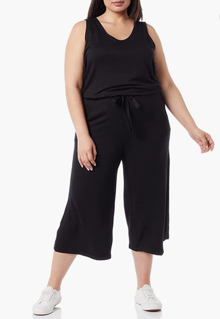Daily Ritual Supersoft Terry Sleeveless Wide-Leg Jumpsuit