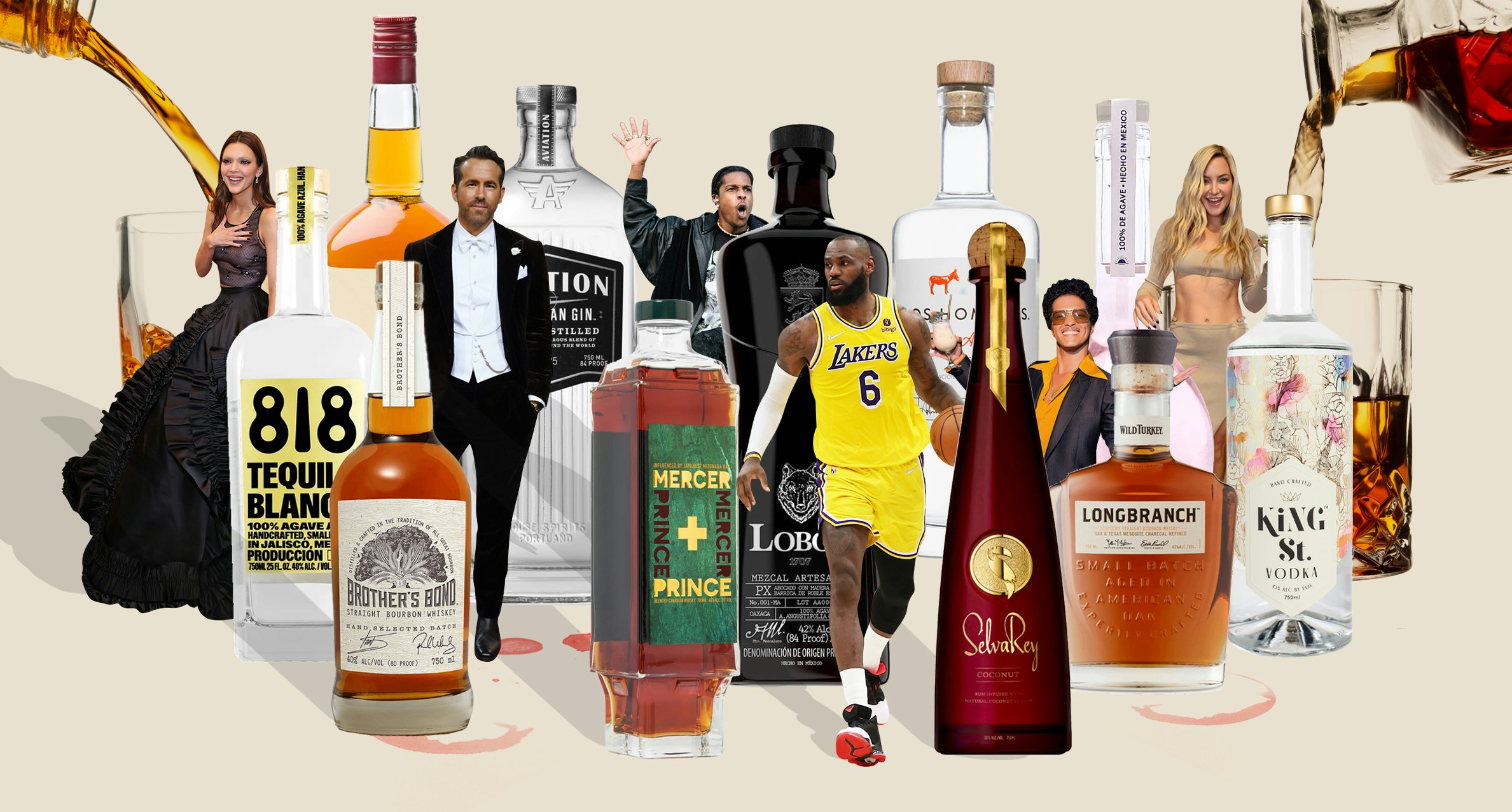 The Best Celebrity Liquor Brands, According To Deuxmoi