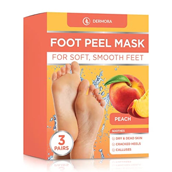 Dermora Foot Peel Mask (3 Pack)