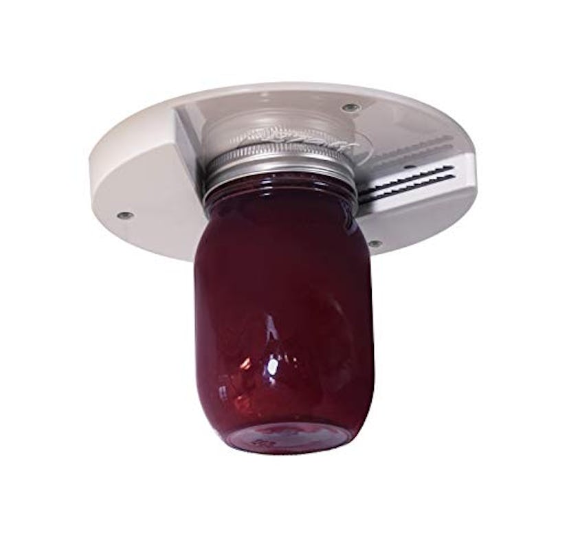 EZ Off Jar Opener Under Cabinet Jar Lid & Bottle Opener 