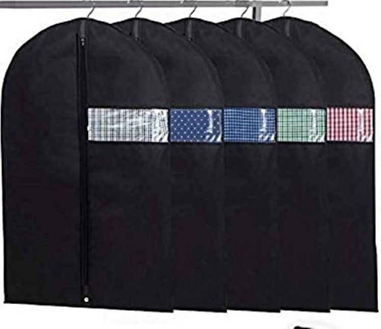 Garment Bags with Shoe Bag (5-Pack)
