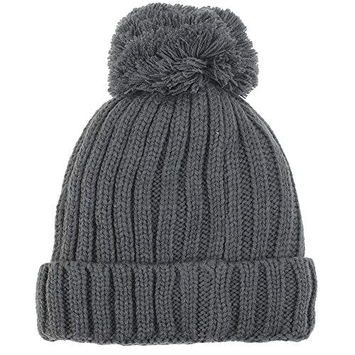 LUTHER PIKE SEATTLE Winter Pom Pom Beanie