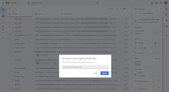 You absolutely should tell Google how you really feel about the new Gmail redesign.