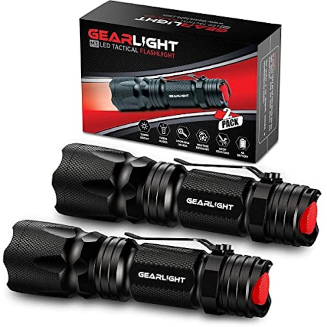 GearLight Mini Flashlights (2-Pack)
