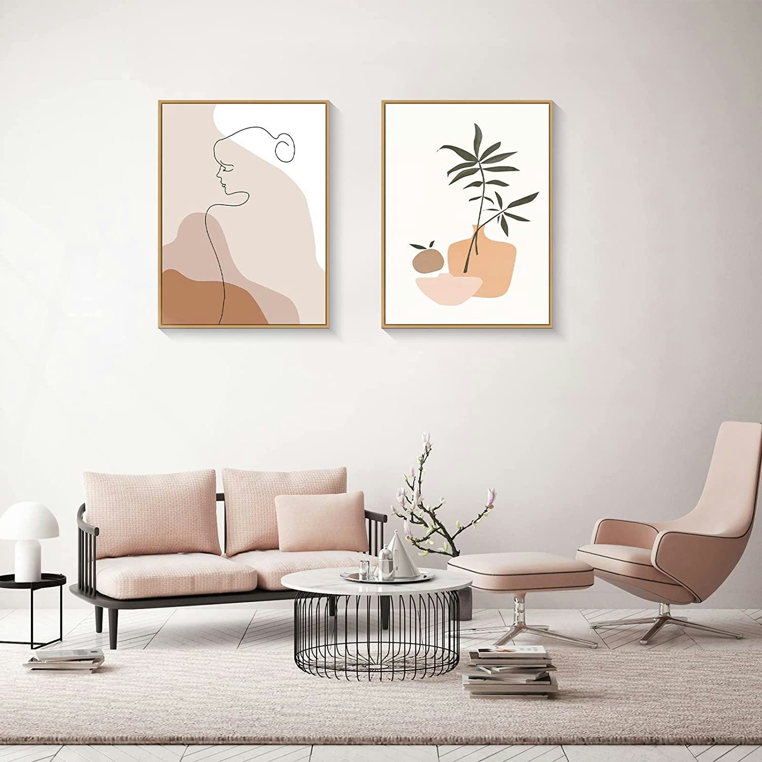 GULETHUN Framed Wall Art (Set of 2)
