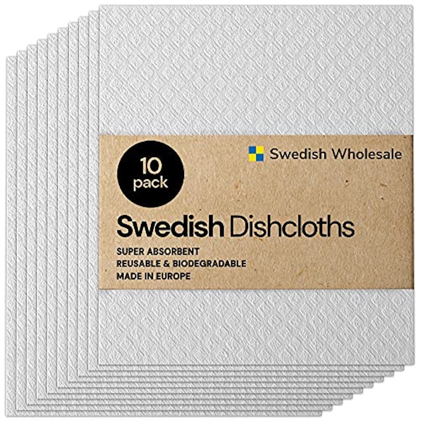 Swedish Wholesale Swedish Dish Cloths  (10-Pack)