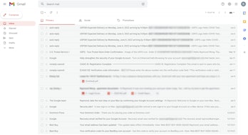 Peace is restored with the old Gmail layout.