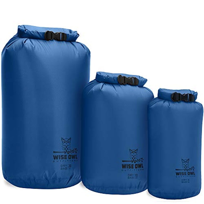 Wise Owl Outfitters Waterproof Dry Bags (3-Pack)