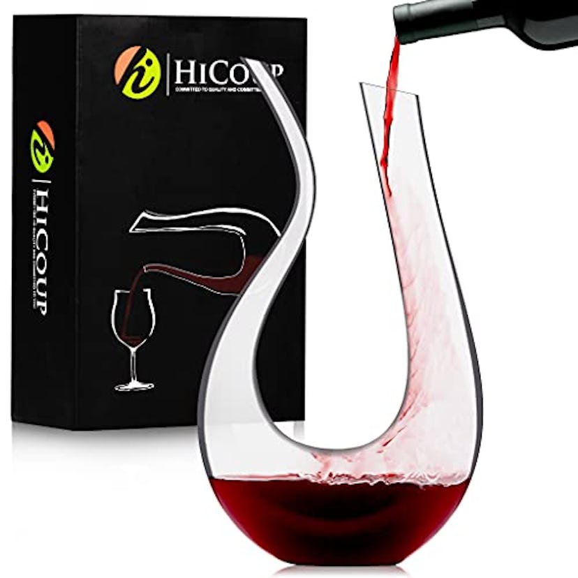 HiCoup Red Wine Decanter with Aerator