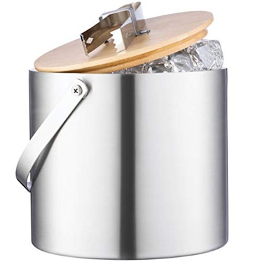 Double- Wall Stainless Steel Insulated Ice Bucket 