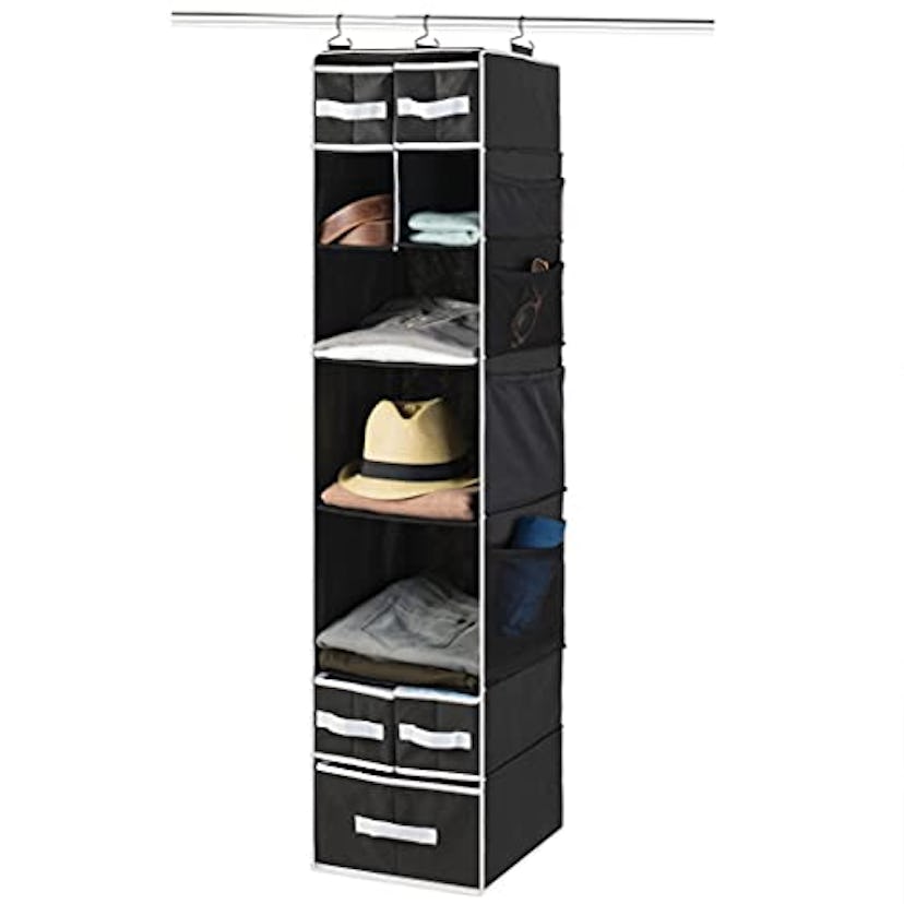 ZOBER 9 Shelf Hanging Closet Organizer