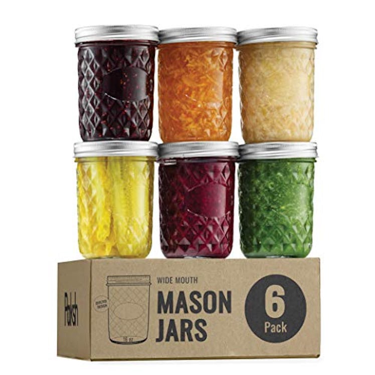 Paksh Novelty Mason Jars (6-Pack)