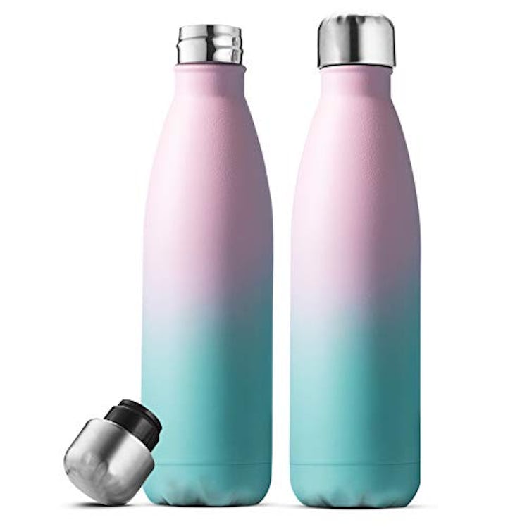 FineDine Triple-Insulated Stainless Steel Water Bottles (2-Pack)