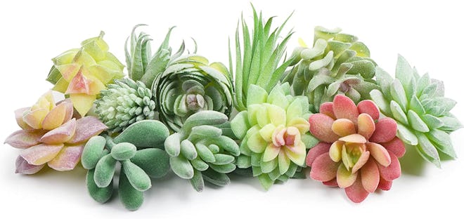Happyhapi Artificial Succulents (12 Pieces)