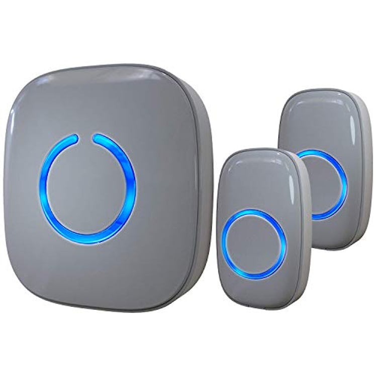 SadoTech Wireless Doorbells (2 Doorbells & 1 Receiver)