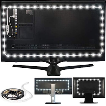 Power Practical Luminoodle USB Bias Lighting, LED TV Backlight Strip, Ambient Home Theater Light, TV...