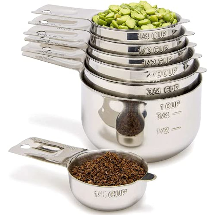 Simply Gourmet Stainless Steel Measuring Cups (7-Piece)