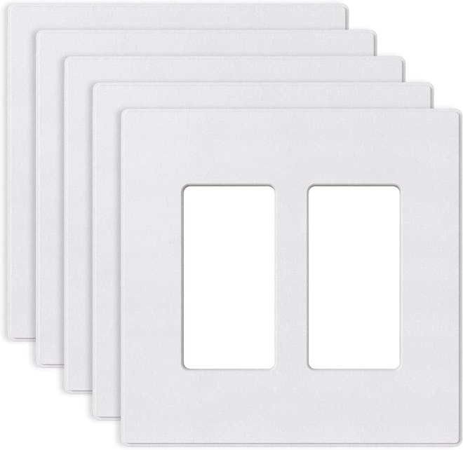 ELEGRP Screwless Wall Plates (5-Pack)