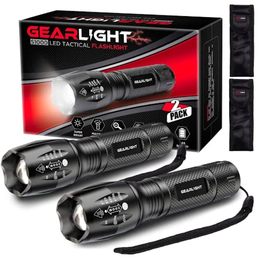 GearLight LED Flashlight (2-Pack)