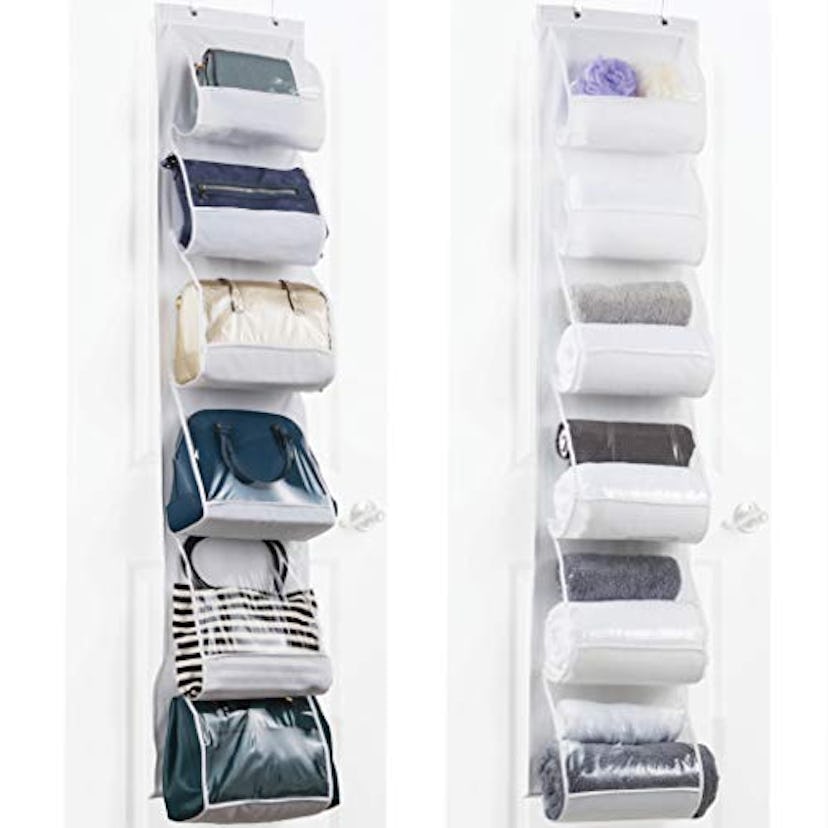 Zober Over The Door Purse Organizer & Storage (2-Pack)