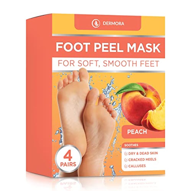 Dermora Foot Peel Mask (4 Pairs)