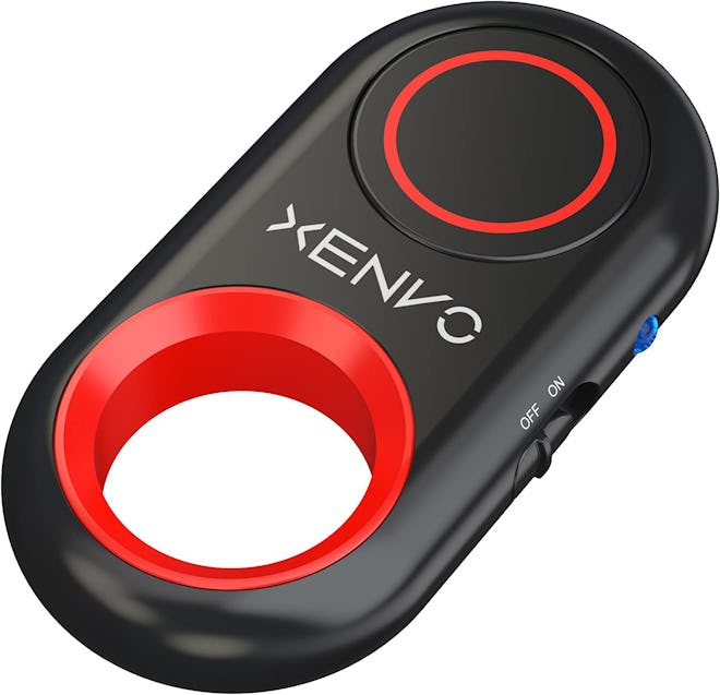 black and red xenvo shutterbug camera remote