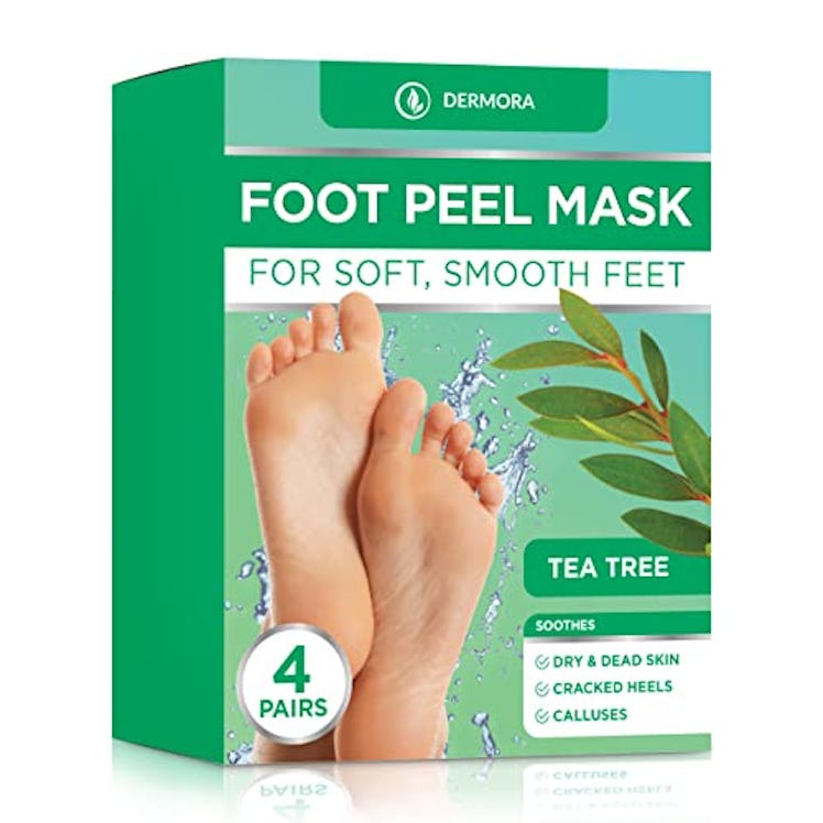 Dermora Foot Peel Masks (4-Pack)