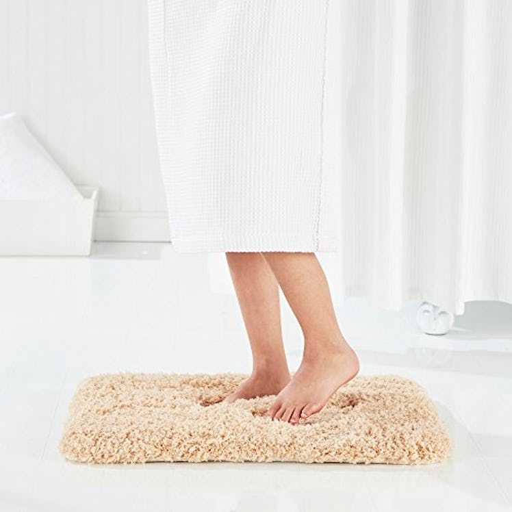 Genteele Shaggy Bathroom Mat