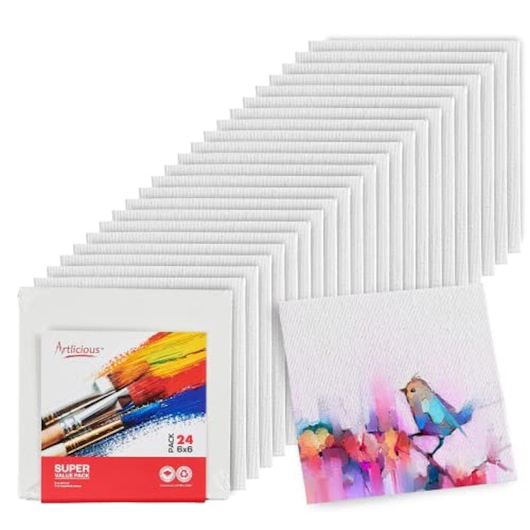 Artlicious Canvases for Painting (12-Pack)