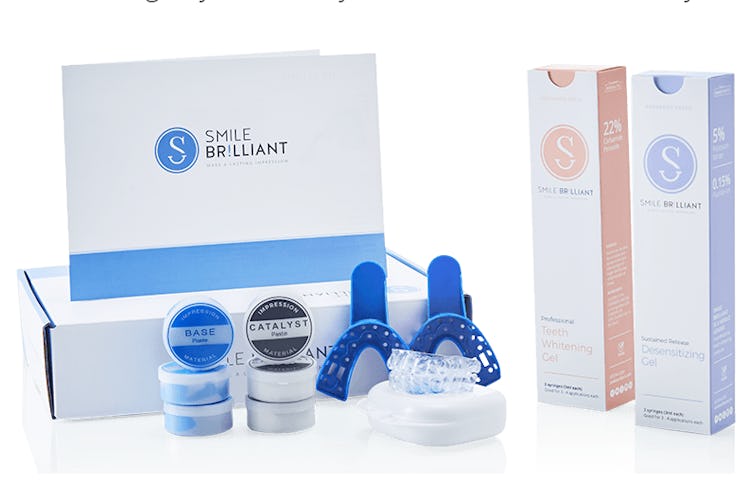 The Smile Brilliant kit includes everything you need to get dentist-grade teeth whitening results.