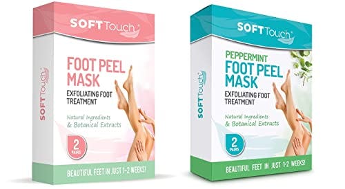 Soft Touch Foot Peel Mask (2-Pack)