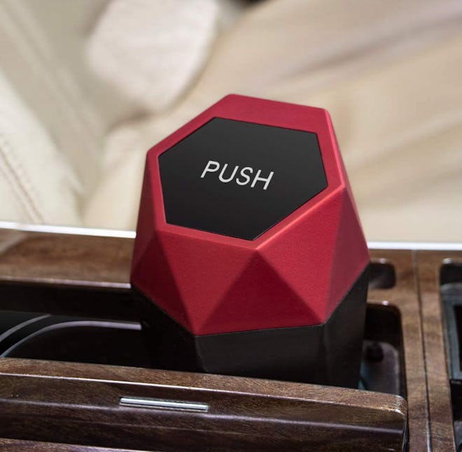 OUDEW Car Trash Can with Lid