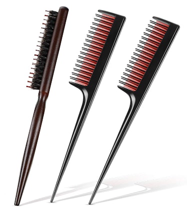 3 Pieces Hair Teasing Comb Set