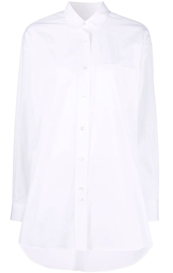 Mira long-sleeve organic cotton shirt
